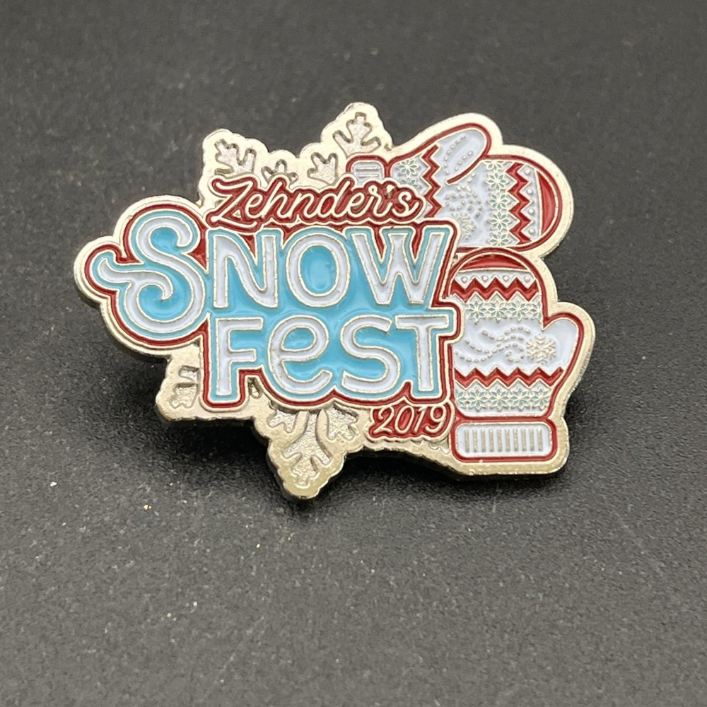 Zehnder's Snow Fest‎ 2019 Mittens Lapel Hat Pin